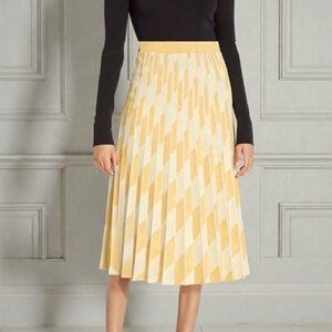 Tory Burch Sport Pleated Technical Midi Skirt Size Medium
